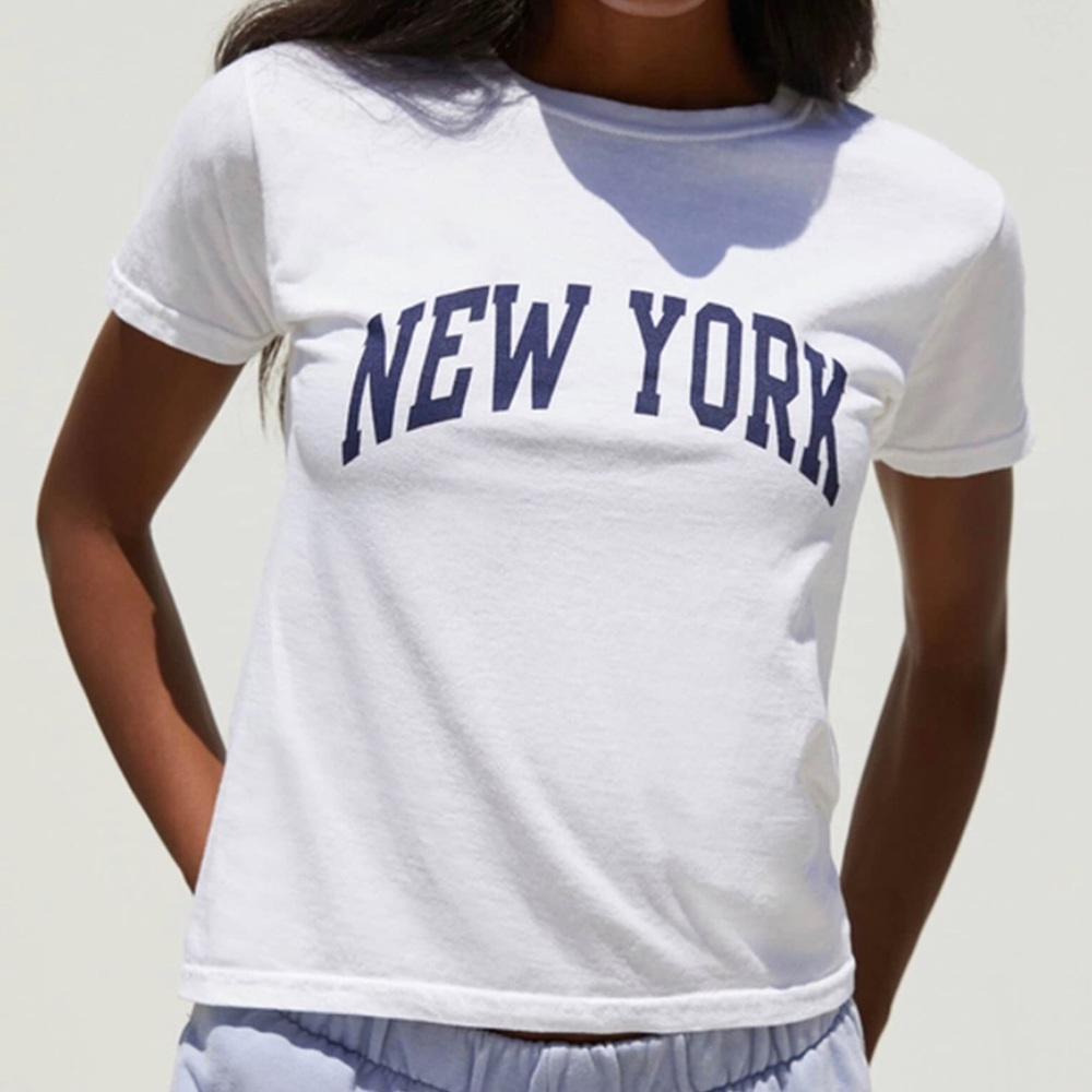 “JOHN GALT VARSITY NEW YORK T-SHIRT” John galt New York graphic tee shirt